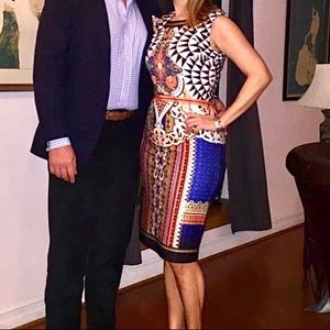 ECI sheath dress, size 8